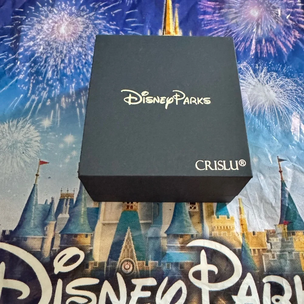 SOLD OUT Crislu Disneyland Marquee Necklace NIB - Picture 2 of 3